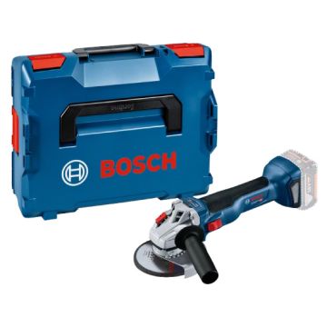 Bosch 06019J4001 GWS18v-10 115mm Brushless Angle Grinder (Body only in L-boxx) - 1