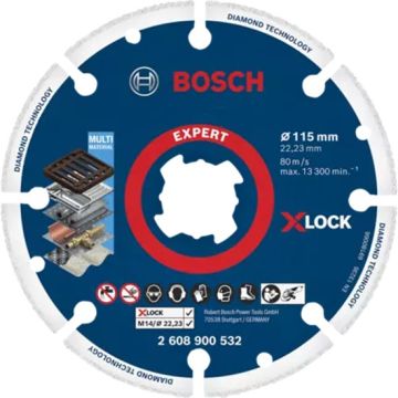 Bosch 2608900532 Expert Metal Cutting Diamond Disc – 115mm