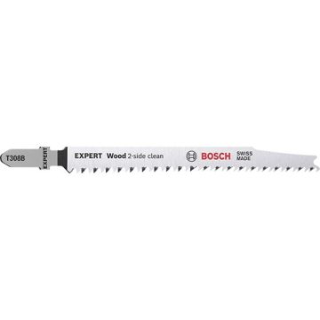 Bosch Expert T308B Extra Clean Cut Jigsaw Blades (pack of 5)