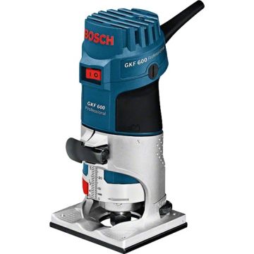 Bosch GKF600 600w Palm Router w/ Accessory Kit