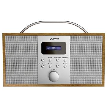 Boston Wood DAB/FM Radio with Bluetooth