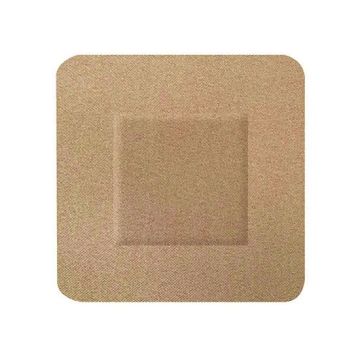 Box of 100 Fabric Plasters Beeswift Medical CM0520 - 38mm x 38mm
