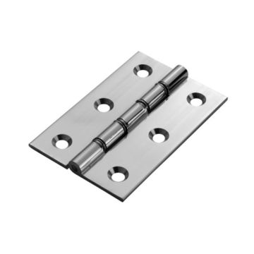 Carlisle Brass Double Steel Washered Chrome Plated Butt Hinge - Each