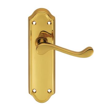 Carlisle DL18 Ashtead Door Handle - Polished Brass