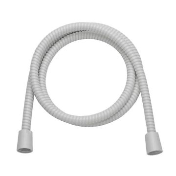 Croydex Amalfi Flex 1.5m PVC Hose - White - AM251322
