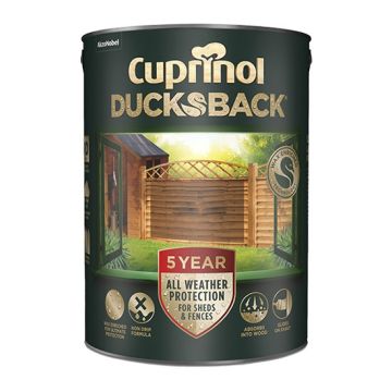 Cuprinol 5 Year Ducksback - 5 Litre