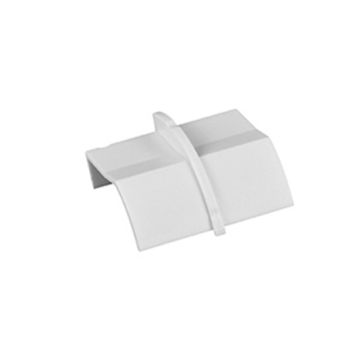 D-Line CP22QSW White Quarter Round Trunking Coupler - 22 x 22mm