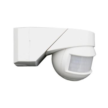 Deta 3-in-1 White Multi Application Outdoor PIR Detector