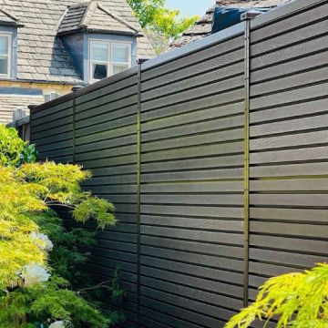 Durapost Urban Composite Slatted Fence Panel - 1833 x 300mm