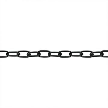 Eliza Tinsley 3442-133 3.0 x 21mm Med Link Chain Black Jap - Per Metre