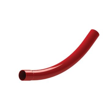 Emtelle 20049 Red Electrical Ducting 11.25° Bend - 1200mm Radius x 110mm