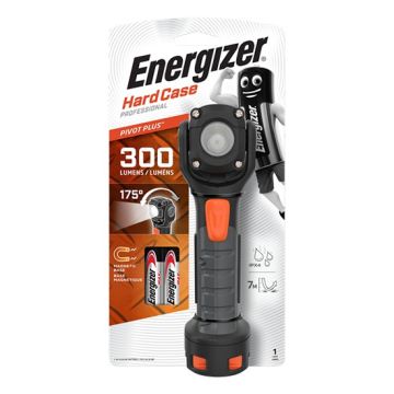 Energizer LP14571 Pivot Plus 300 Lumens Hard Case Torch