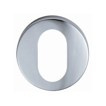 Eurospec Oval Profile Escutcheon 54 x 8mm CSU1005SSS Satin Stainless Steel