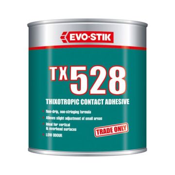 Evo-Stik TX528 Thixotropic Contact Adhesive 5 Ltr