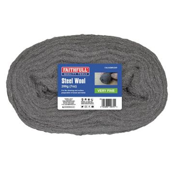 Faithfull Wire Wool – 200g Pack