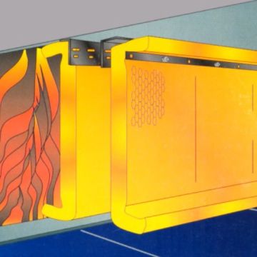 Fireshield Fire & Smoke Barrier Roll - 4000 x 1000 x 50mm