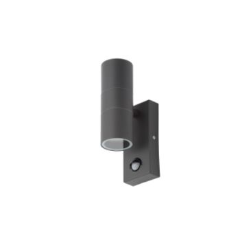Forum ZN-29179-ANTH-65 Leto PIR IP65 Anthracite Up & Down Wall Light