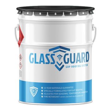 Glass Guard Top Coat - Mid Grey (GRP Roofing)