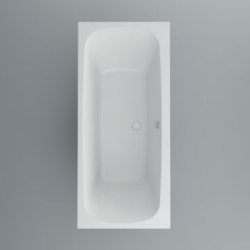 Imex Cast Reinforced Platto Double Ended Bath - 1675 x 750mm