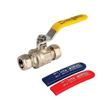 Inta Compression Universal Lever Ball Valve Gas & Water