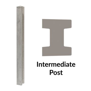 Semi Dry Cast Concrete Post - Intermediate