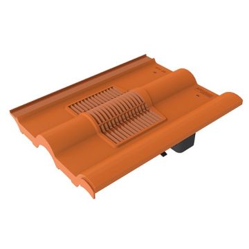 Inventive RTV-DR Roof Tile Vent for Marley Double Roman
