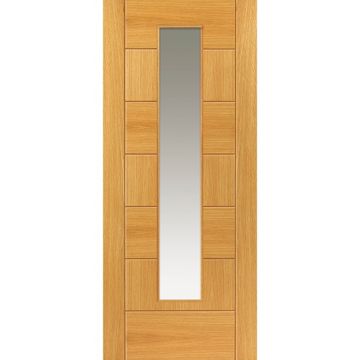 JB Kind Sirocco Glazed Oak Pre-Finished Internal Door