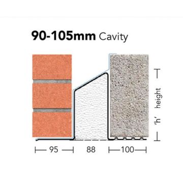 Keystone Cavity Wall Lintel - HD/K-90 