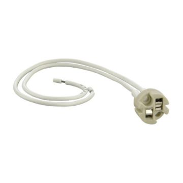 Knightsbridge LH01 IP20 GX5.3 Lampholder with 180mm Silicon Cable