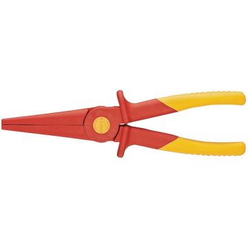 Knipex 98 62 02 Fully Insulated S Range Soft Grip Long Nose Pliers 220mm (06083)