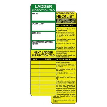 Ladder Tag Insert Only