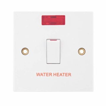 LGA 20 Amp DP Switch with Neon Water Heater