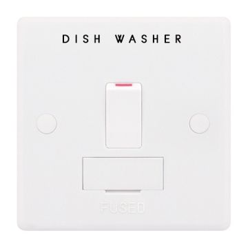 LGA Selectric Smooth SSL530-D 13a Fused Connection Unit - Dish Washer