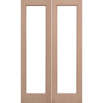 LPD Hemlock Pattern 20 Unglazed Pair of External Doors
