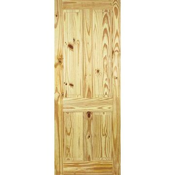 LPD Knotty Pine 4 Panel Internal Door
