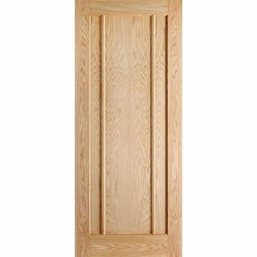 LPD Lincoln 3 Panel Oak Unfinished Internal Door
