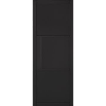 LPD Tribeca 3 Panel Black Primed Internal Door