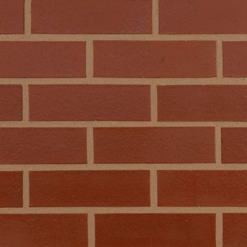 MBS Ribble Red Smooth Brick 65mm - 512/pack - Light Mortar