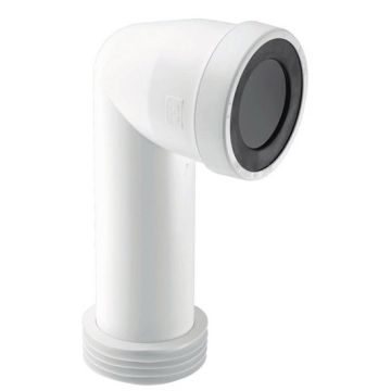 McAlpine WC-CON8E Bent Pan Connector with Extended Inlet