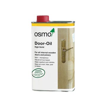 Osmo Internal Door Oil 3060 (High Solid) Clear Satin Finish 1 Litre