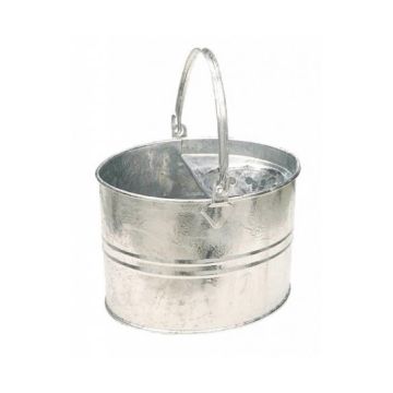Oval Galvanised Mop Bucket