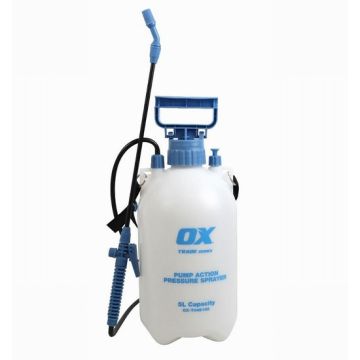 OX Trade 5Ltr Pump Action Pressure Sprayer
