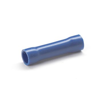 Pre-Insulated Butt Connector Blue - I/D 4.5mm Pack 100