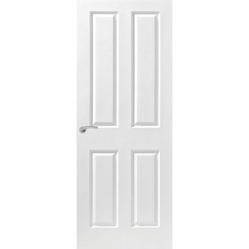 Premdor 4 Panel Moulded Internal Door - Textured White