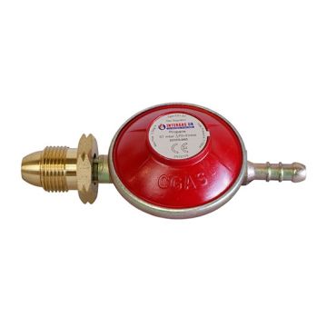 Intergas R301 Propane Regulator - POL Nut x 8mm Male Nozzle