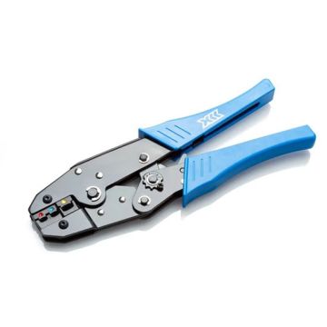 RATCHET CRIMPING TOOL FOR RED/BLUE/YELLOW/PRE INSULATED TERMINALS 0.5-6MM - CT15F 