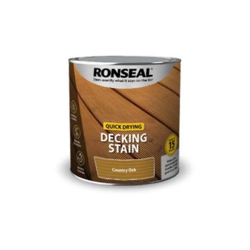 Ronseal Quick Drying 2.5 litre Deck Stain