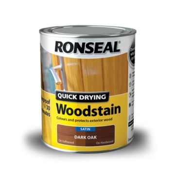 Ronseal Quick Drying Satin Woodstain