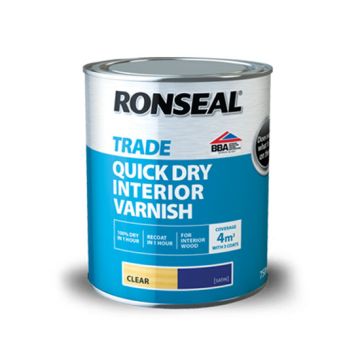 Ronseal Trade Quick Dry Interior Varnish