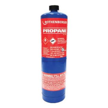 Rothenberger Disposable Propane Gas Cartridge-400G 35535